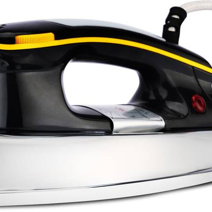 Moonstruck Suprimo 1.2 kg Plancha Dry Iron – 1200 W Lightweight & Fast-Ironing (Black & Silver)