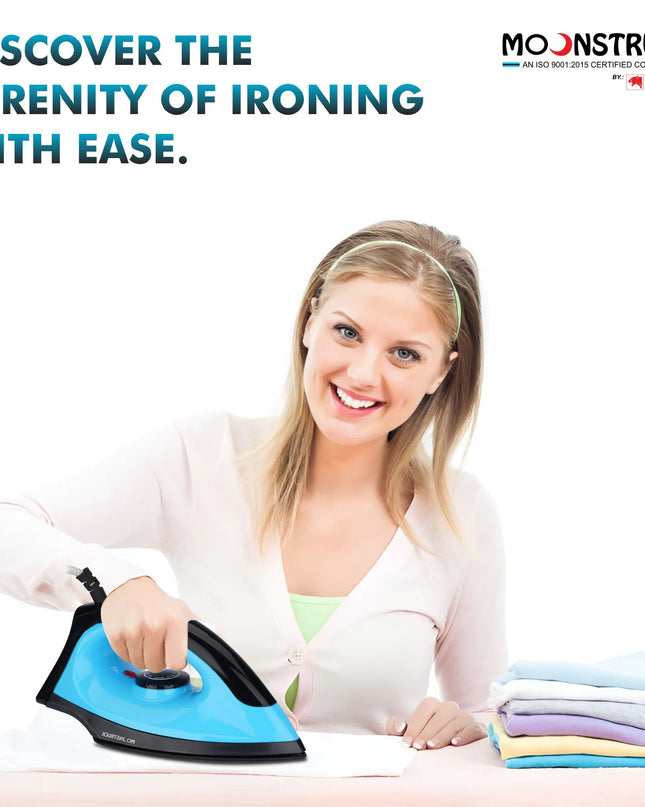 Moonstruck non stick dark blue 1000 W Dry Iron
