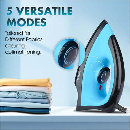 Moonstruck non stick dark blue 1000 W Dry Iron