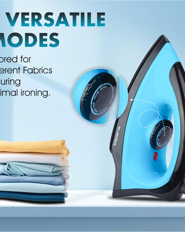 Moonstruck non stick dark blue 1000 W Dry Iron