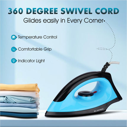 Moonstruck non stick dark blue 1000 W Dry Iron