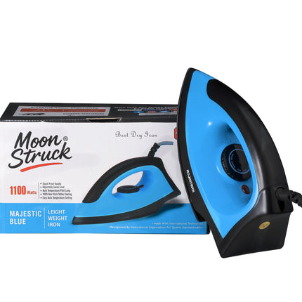 Moonstruck non stick dark blue 1000 W Dry Iron