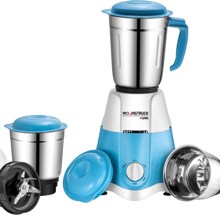 Moonstruck Star Blue 5 Jar Mixer Grinder