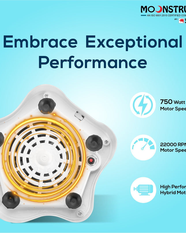 Moonstruck Chutney Poly 3 Jar Mixer