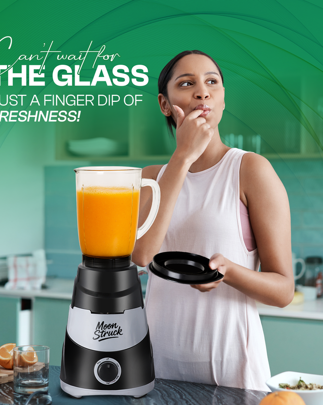 Moonstruck 900W 4 Jar Juicer Mixer Grinder