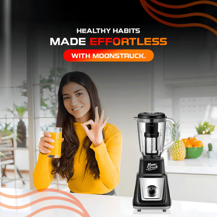 Moonstruck 1000 Watt Mixer Grinder with 4 Jars.