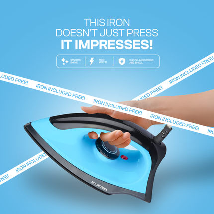 Moonstruck Blue 750 Watt Mixer Grinder with Worth Rs 500 Dry Iron Free