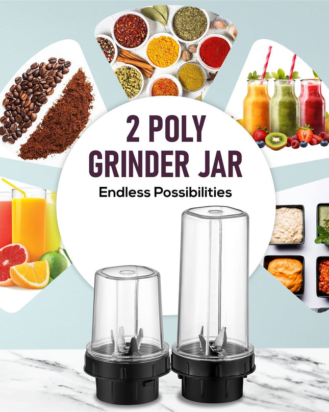 Moonstruck Star Blue 5 Jar Mixer Grinder