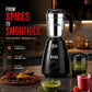 Moonstruck Kuro gray 700W mixer grinder with 2 jars, featuring a LiveView chutney jar and powerful motor for spices and smoothies.