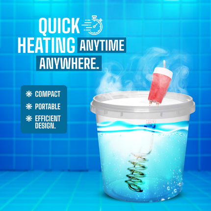 Moonstruck Hottest 2000 W Room Heater & Pure Copper Immersion Rod Combo – Fast, Safe & Energy-Efficient (Pack 2)