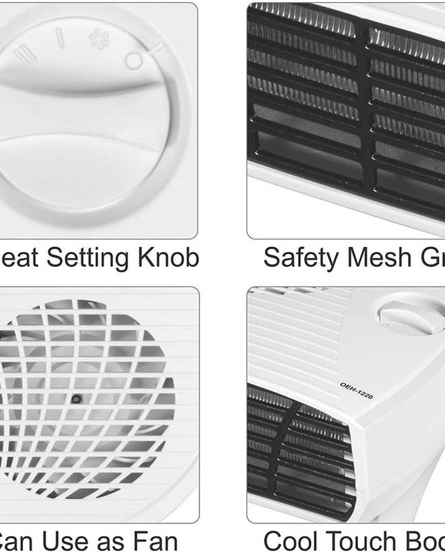 Moonstruck Hottest 2000 W Room Heater & Pure Copper Immersion Rod Combo – Fast, Safe & Energy-Efficient (Pack 2)