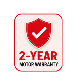 2-Year Motor Warranty on every Moonstruck mixer grinder