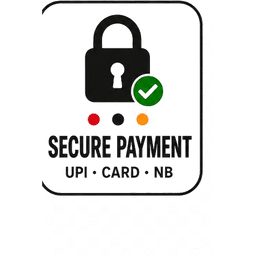 Secure Payment — UPI, Card, Net Banking